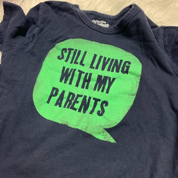 🌿 {OshKosh} “Still Living With My Parents” Tee 7 - Picture 5 of 6